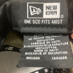 NEW ERA 帽子の画像