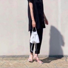 ZARA ミニ　シティ　バッグ　ホワイト