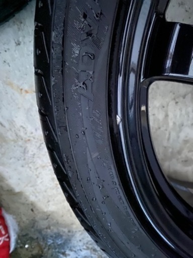 RAYS グラムライツ 57CR 18in 7.5J +40 PCD100 アドバンスポーツ215/45ZR18 RAYS製ロックナッ