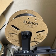 PLAフィラメント1kg黒の画像