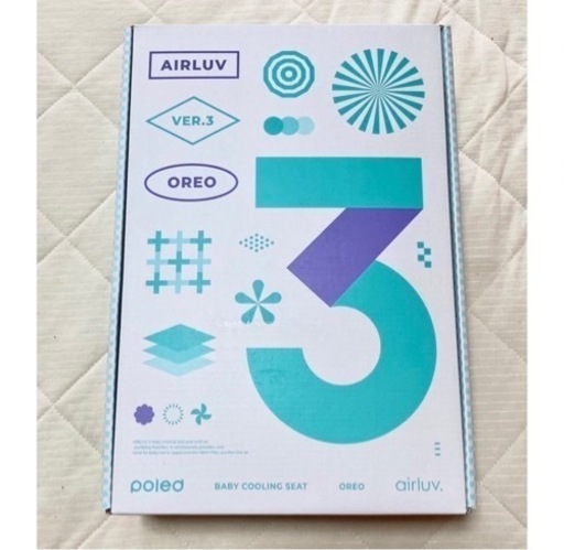 ⤵️最終値下げ⤵️　airluv エアラブ3　オレオ　最上位モデル　韓国パッケージ