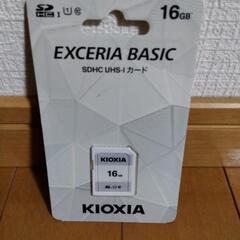 2点 KIOXIA SDHC UHS-I カード(16GB)【未使用】の画像