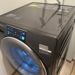 2023年購入 AQUA タッチパネル ドラム式洗濯乾燥機 AQW-DX12Nの画像