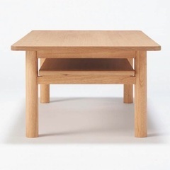 無印良品　ローテーブルの画像