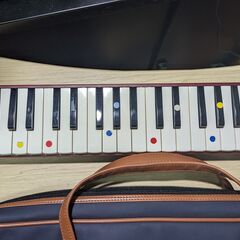 スズキ メロディアン ピアニカ 鍵盤ハーモニカ S-32C ※ホース部なし 別商品のネイビーケースつきの画像