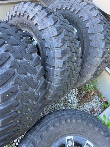 38×15.50R18 タイヤホイールセット