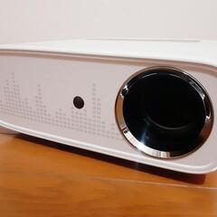 美品　GROVIEW JQ818C  プロジェクター　ホームシアター　Bluetooth搭載　(120インチスクリーンセット　15000円　最終値下げ✨)の画像