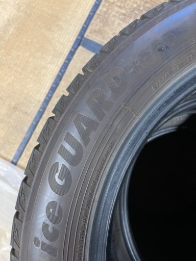 最終値下げ　YOKOHAMA アイスガードiG60 205/55r17 スタッドレスタイヤ　溝あり　