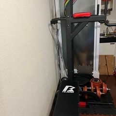 【引き取り限定】ぶら下がり懸垂マシンとベンチの画像