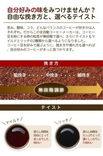 【週末限定値下げ】シロカ コーン式全自動コーヒーメーカー [真空二重ステンレスサーバー/予約タイマー/自動計量] SC-C121