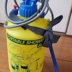 ポータブルシャワー(電池不要6L)
