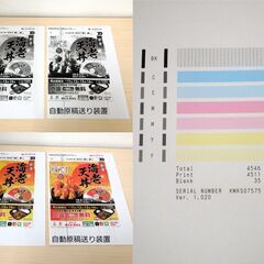 【ヤ取終了10/12】≪C031ジ≫通電OK Canon/キヤノン インクジェット複合機 G7030 印刷枚数約4546枚 プリンター/コピー機/スキャナー 現状品の画像