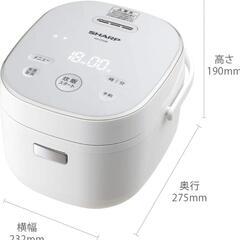 【4/29まで】炊飯器 3合 パン調理機能 予約機能 の画像