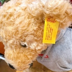 StteiffBear シュプリーム パーカー くま ぬいぐるみの画像