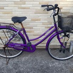 中古自転車 変速無し 26インチ ブロックダイナモ 軽整備済み ...