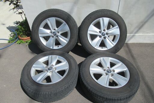 TOYOTAトヨタ　2018年ハリアー純正タイヤホイール　4本セット 225/65R17