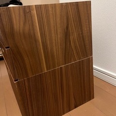 【定価半額】無印良品　スタッキングチェスト2点セットの画像