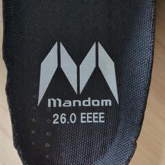 美品☆Mandom安全靴26.0EEEEの画像