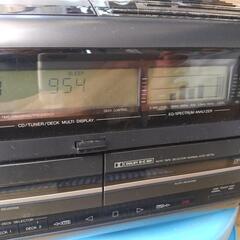 CD、カセットデツキ