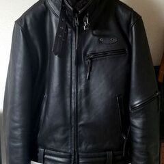 Lサイズ Liugoo Leathers ライダース レザージャ...