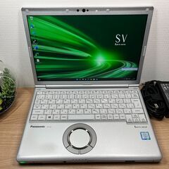 DVDモデルお買い得＞03418  軽量 Panasonic レッツノート CF-SV8 8GB / SSD256 /i5 office Win11