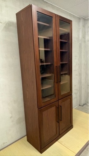 河口家具製作所 食器棚 キッチンボード フリーボード幅約80cm！