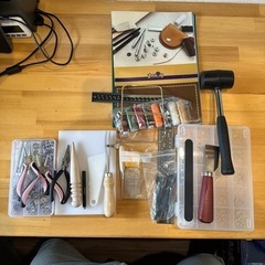 レザークラフト　道具一式