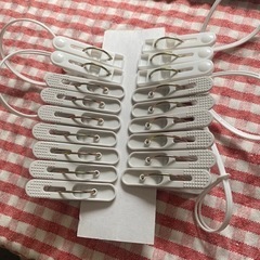 洗濯バサミ　紐付き　ひもなし
