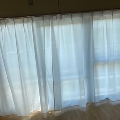ニトリ　レースカーテン　幅150cm×丈176cm