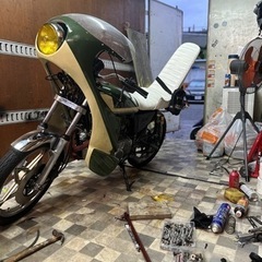 バイクのカスタム塗装エビテール作成承りますの画像