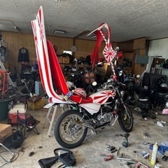 バイクのカスタム塗装エビテール作成承りますの画像