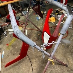 バイクのカスタム塗装エビテール作成承りますの画像