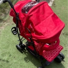 【ご購入決定しました】kinderwagon DUOシティHOP  二人乗りベビーカー　縦型の画像
