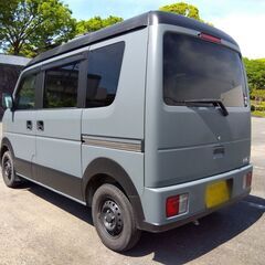 平成20年式☆スズキ・エブリイ☆車中泊仕様☆タカラ水性塗料にて全塗装済み☆諸費用込み99310円の画像