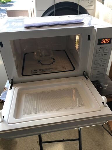 無印良品 電子レンジ 　MJ-SER18A　2021年製　 良品計画 フラット庫内