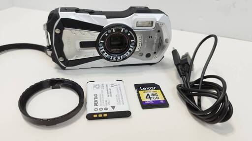 【動作品】RICOH 防水デジタルカメラ WG-40w