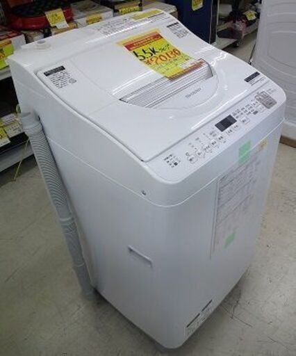 ID:G60178625 洗濯機5.5K　シャープ　2018年　ES-T5E5-KW