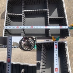 アルミ収納box 仕切りの画像