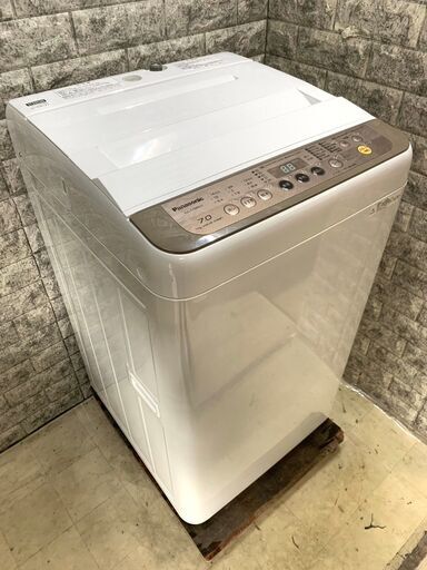 全国送料無料★3か月保証★洗濯機★パナソニック★2018年★7㎏★NA-F70PB11★S-777