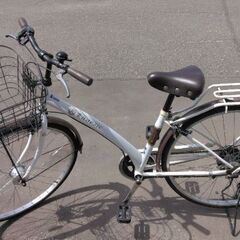 27インチ 🚲 中古 自転車 9480円 🔄6段切替 🔑鍵新品 ...