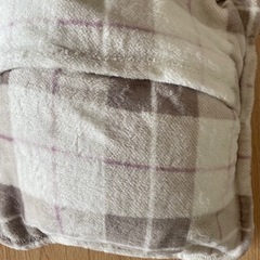 ニトリ　着る毛布の画像