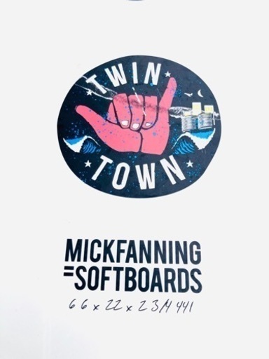 【20%OFF】サーフボード　ミックファニングソフトボード