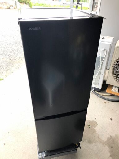 TOSHIBA 2ドア冷蔵庫 GR-T15BS 2022年製　153L 「BSシリーズ」3段ガラス棚＆3段ドアポケット