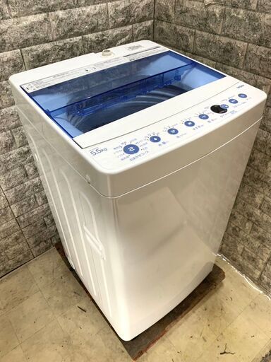 大阪送料無料★3か月保証★洗濯機★ハイアール★2019年★5.5㎏★JW-C55FK★S-782