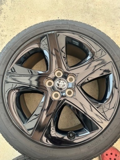 50プリウス PCD100 ツーリングホイール タイヤ