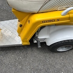 ジャイロx 側車付軽二輪　3人乗りの画像