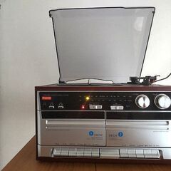 <値下げしました>　マルチオーディオプレーヤー　レコードプレーヤー難ありの画像