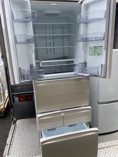 北九州市内配送無料　保証付き　2022年　東芝 TOSHIBA GR-U460FH（ZC） [冷蔵庫 （462L・フレンチドア） 6ド