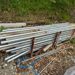 交渉中　単管パイプ100本　10本からでも可の画像