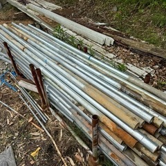 交渉中　単管パイプ100本　10本からでも可の画像